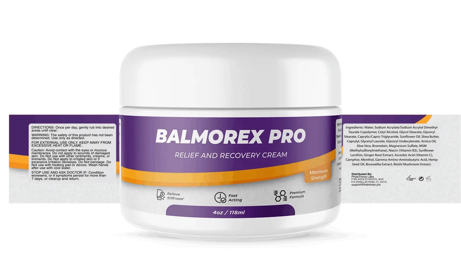 BalMorex Pro ingredients